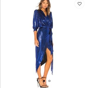 Zhivago Picture This Dress in Electric Blue